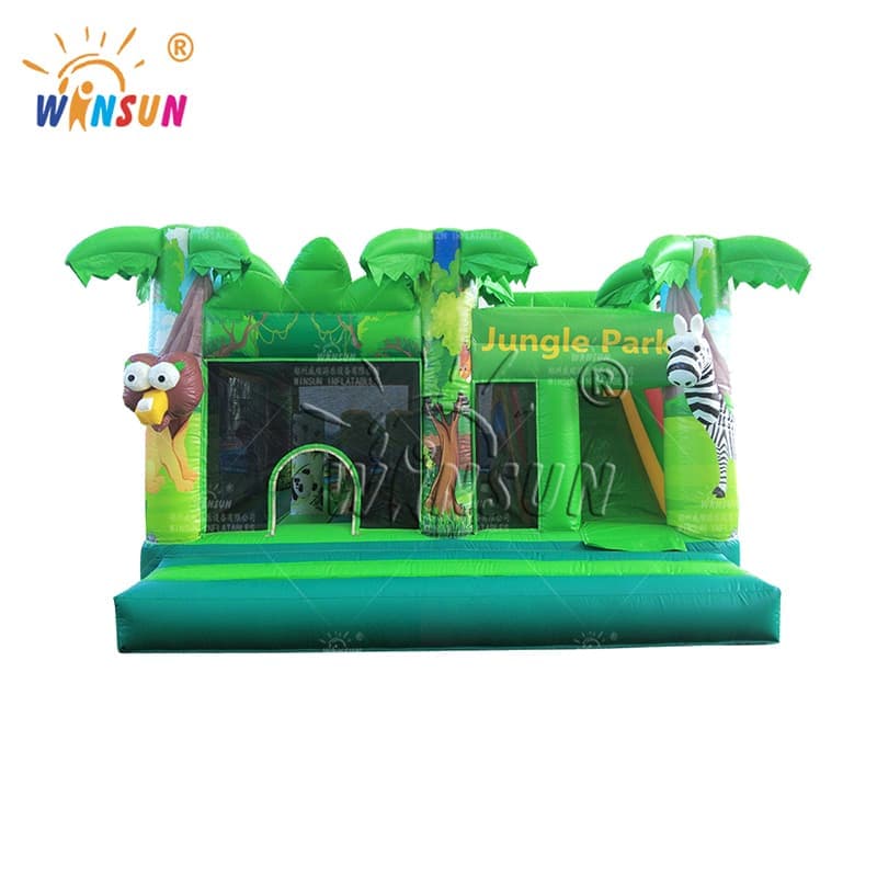 Jungle Theme Inflatable Jumping Combo