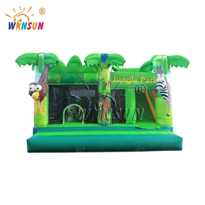 Jungle Theme Inflatable Jumping Combo